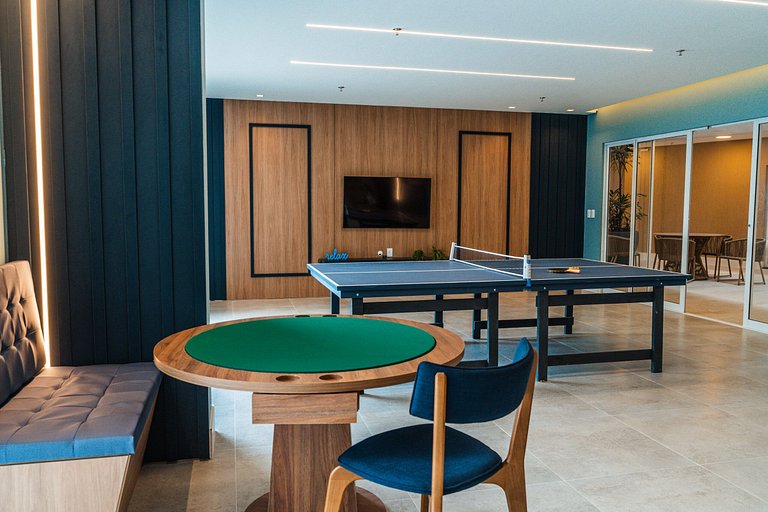 Apartamento 1 Quarto com Vista Parcial para o Mar