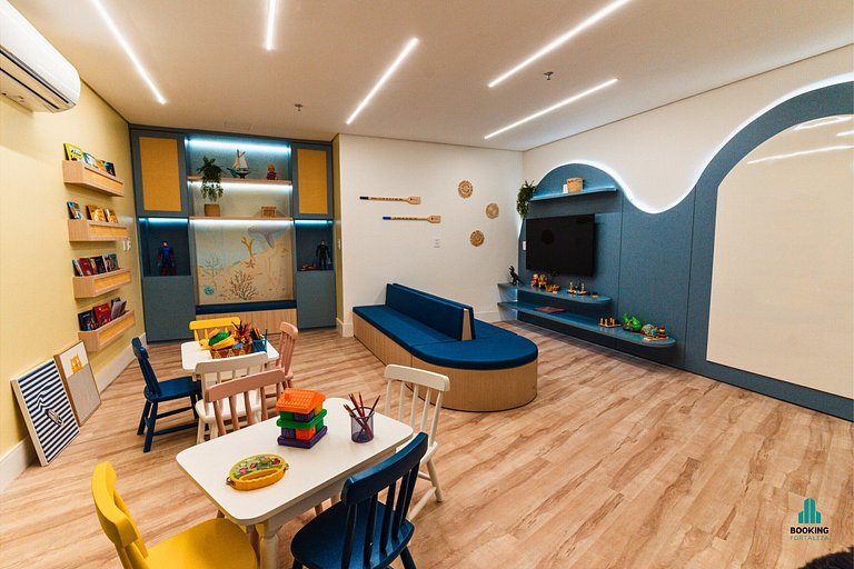 Apartamento 1 Quarto com Vista Parcial para o Mar