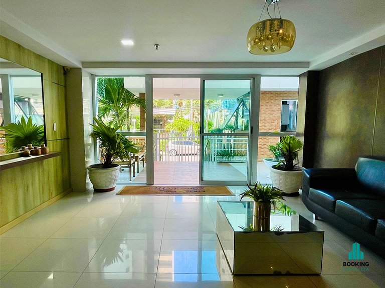 Apartamento de 2 Quartos com Varanda
