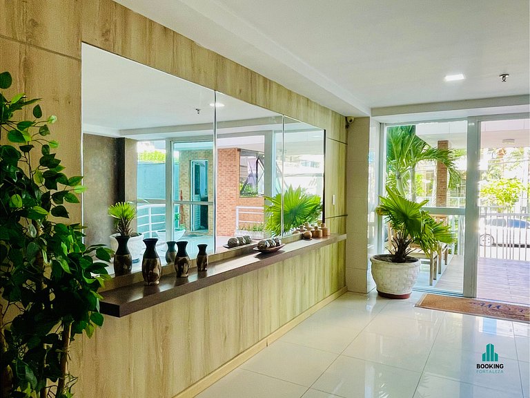 Apartamento de 2 Quartos com Varanda