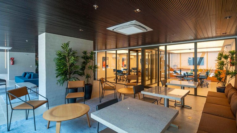 Studio Beach Class Meireles – Rooftop & Piscina