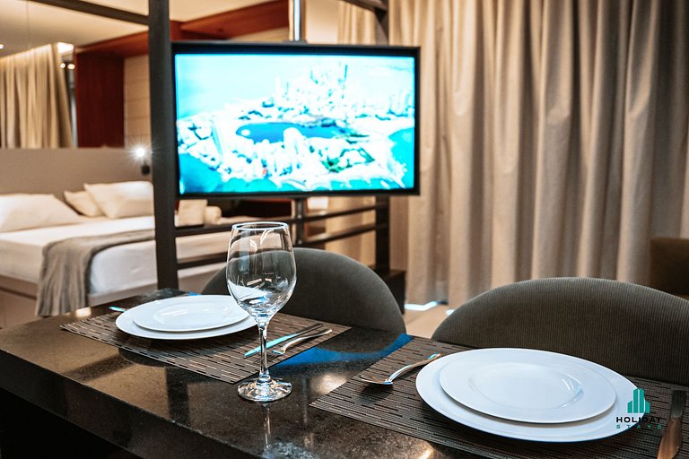 Studio Beach Class Meireles – Rooftop & Piscina