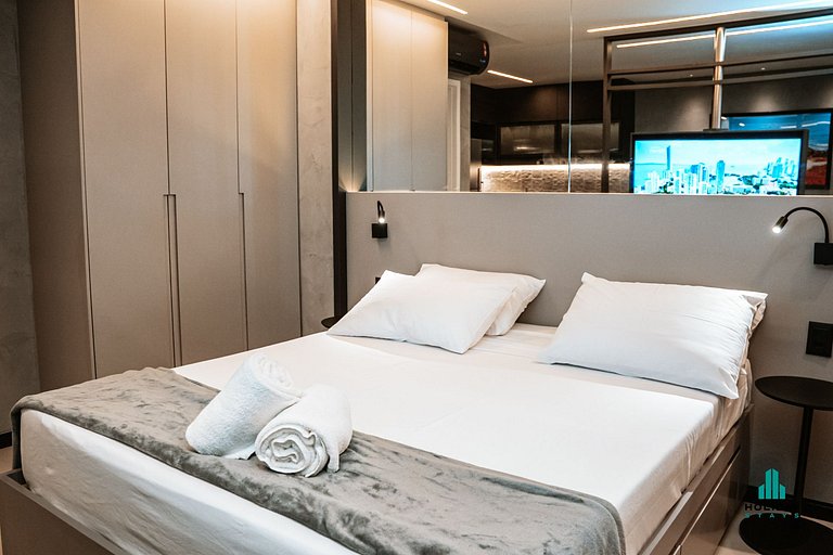 Studio Beach Class Meireles – Rooftop & Piscina