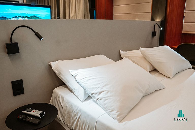 Studio Beach Class Meireles – Rooftop & Piscina