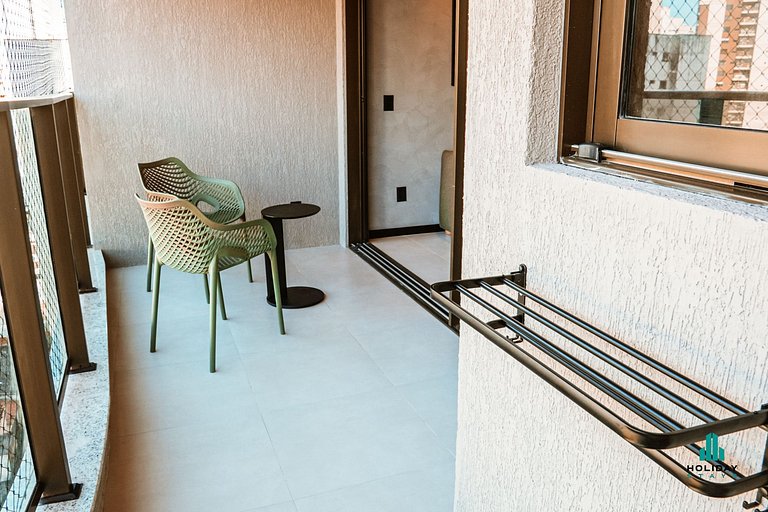 Studio Beach Class Meireles – Rooftop & Piscina