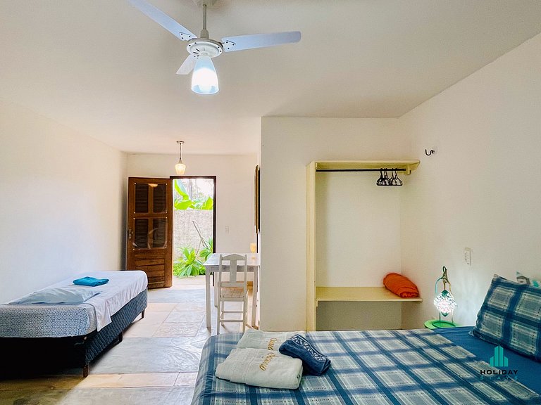 Quarto Deluxe com cama Queen