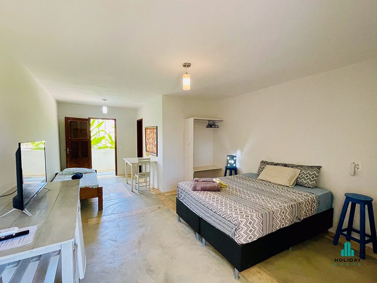 Quarto Deluxe com cama Queen