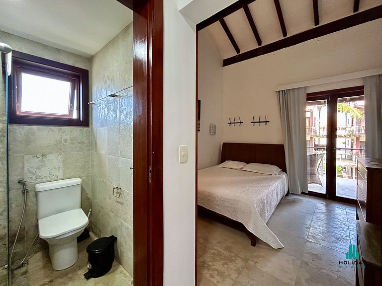 Duplex com vista para o mar