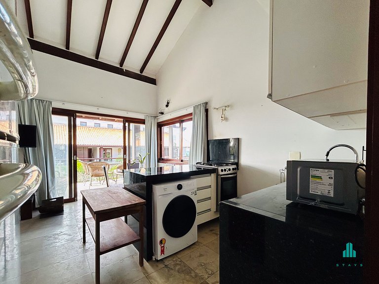 Duplex com vista para o mar