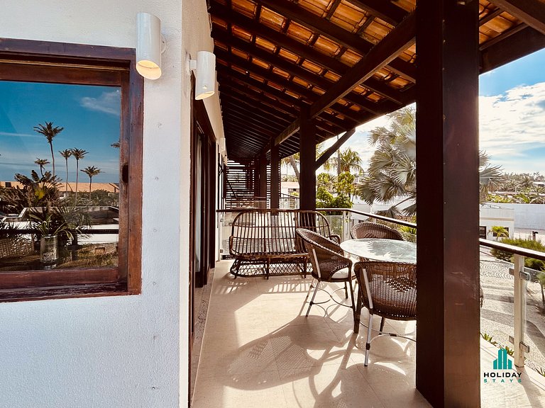 Duplex com vista para o mar