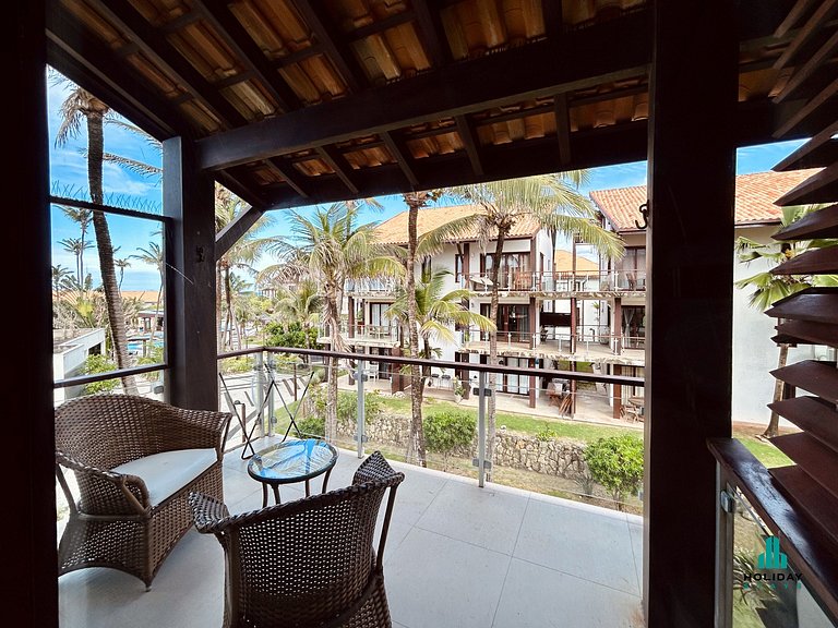 Duplex com vista para o mar