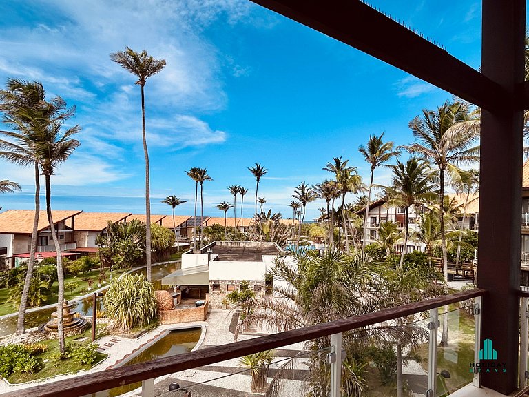 Duplex com vista para o mar
