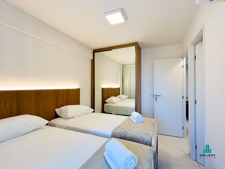 J Smart - Apartamento com dois quartos